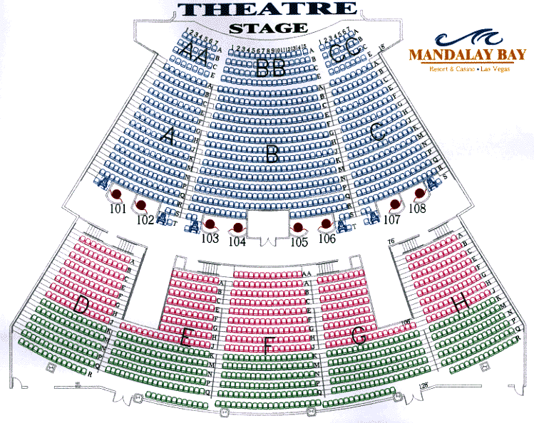 Mandalay Bay Theater - Las Vegas